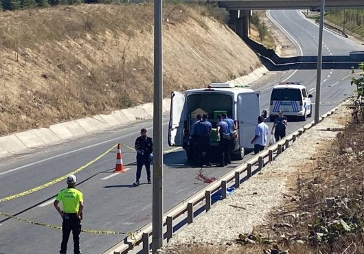 Motosiklet sürücüsü Hüseyin Yeniçağ kazada hayatını kaybetti