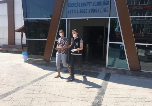 8 YIL HAPİSLE ARANAN HÜKÜMLÜ KÖRFEZ'DE YAKALANDI