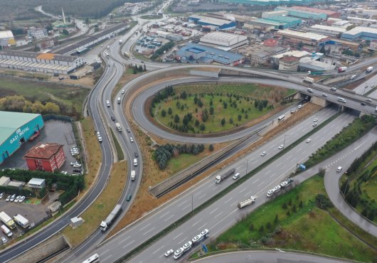 GEBZE DOĞU KAVŞAĞINDA  ÇEVRE DÜZENLEMESİ