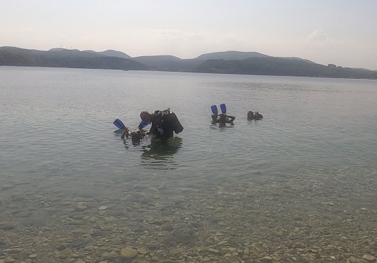 KAĞITSPORLU ÖZEL SPORCU ŞEVVAL İLK SU ALTI DALIŞINI YAPTI