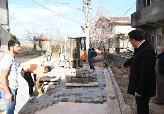 BAŞİSKELE'DE ÜST YAPI ÇALIŞMALARI SÜRATLE DEVAM EDİYOR