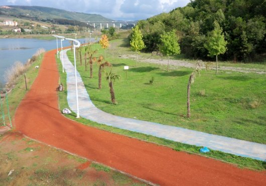 Bıçkıdere Göleti çevresi yepyeni görünüme kavuşuyor