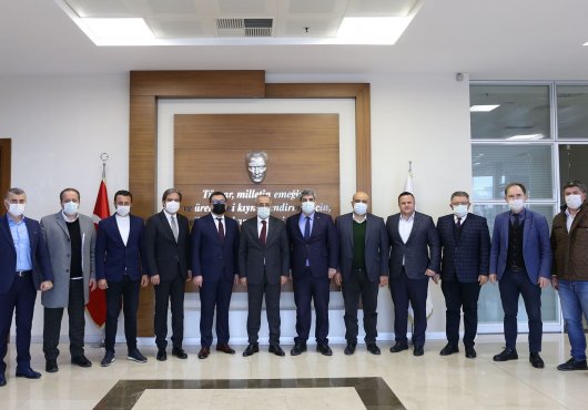 CHP MİLLETVEWKİLİ AKAR'DAN  KOTO'YA ZİYARET