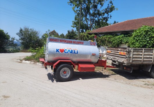 KIRSAL MAHALLELERE SU TANKERİ DESTEĞİ