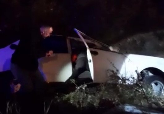 Yeşilova Işıklar 'da  Trafik Kazası