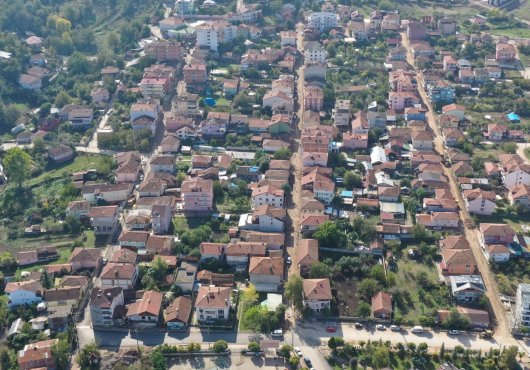 YENİKÖY MERKEZ MAHALLESİ'NDE YOLLAR YENİLENİYOR