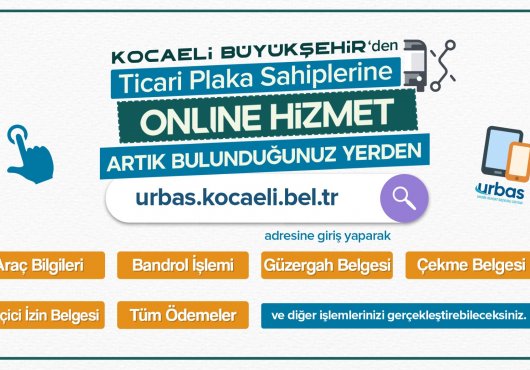 RİCARİ PLAKA SAHİPLERİNE URBAS İLE HIZLI ÇÖZÜM