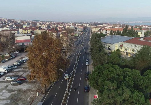 Kocaeli’ne yeni bir prestij cadde daha;  Gölcük Adnan Menderes Caddesi