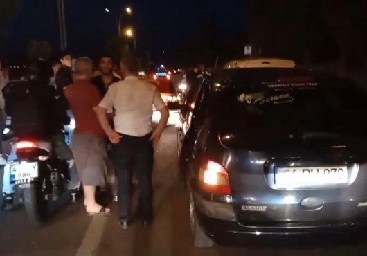 Asker eğlencesi için hastane yolunu kapadılar!