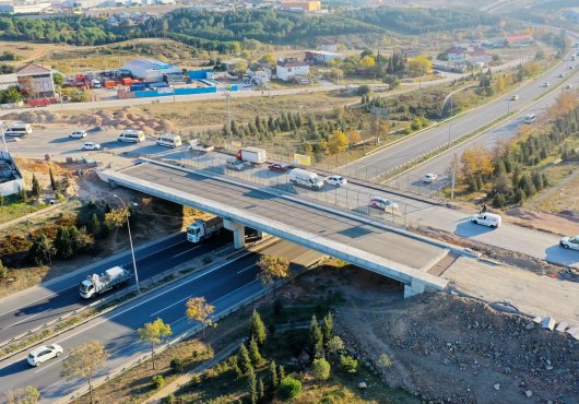    Çayırova Turgut Özal Köprüsü’nde trafik yoğunluğu tarih olacak