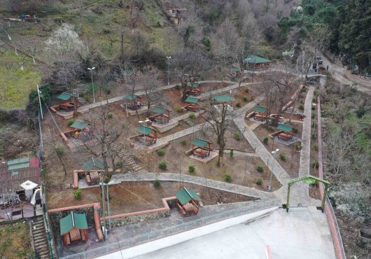 SULTAN BABA TÜRBESİNDE  ÇEVRE DÜZENLEMESİ