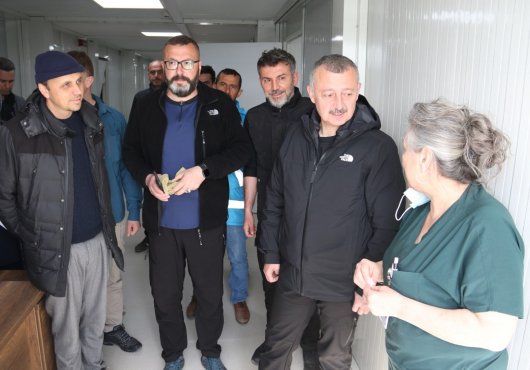 20 günde tamamlandı!hasta kabulu başladı