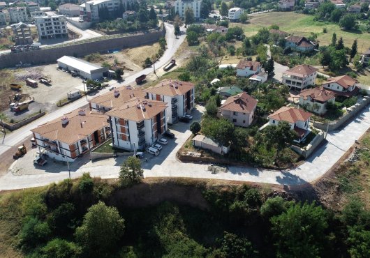 BAŞİSKELE'DE ÜST YAPI ÇALIŞMASI