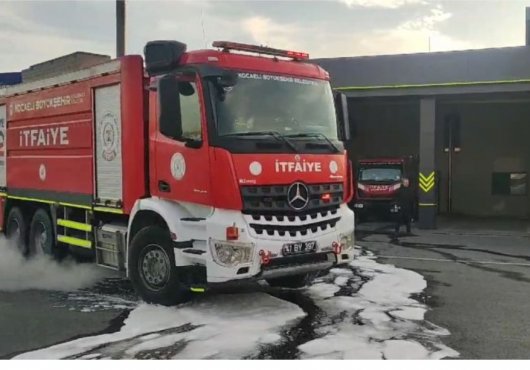 Kocaeli İtfaiyesi Bolu'da