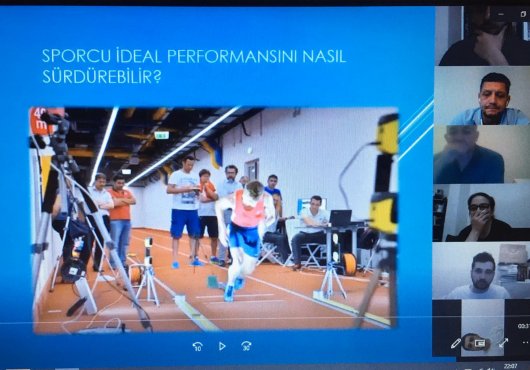 KAĞITSPORLU ANTRENÖRLER ONLİNE EĞİTİMDE BULUŞTU