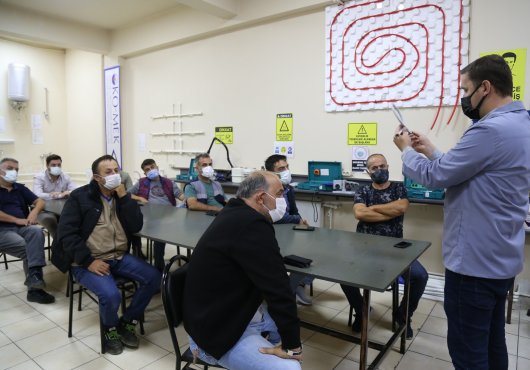 KO-MEK'TE YÜZ YÜZE EĞİTİMLER BAŞLADI