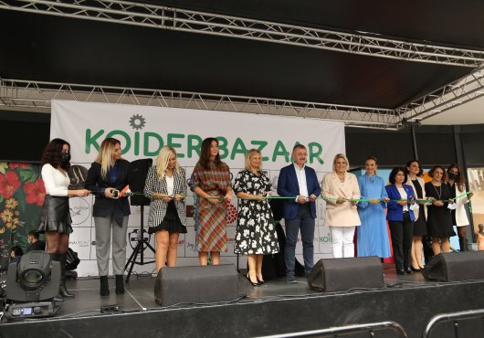 KENTTE KOİDER BAZAAR COŞKUSU