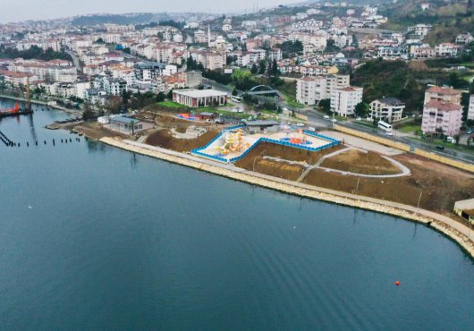 Aquapark tamam, sıra çevre düzenlemesinde