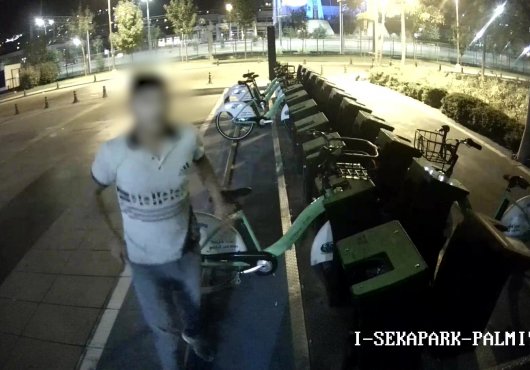 KOBİS bisikletlerini çalan zanlı yakalandı!