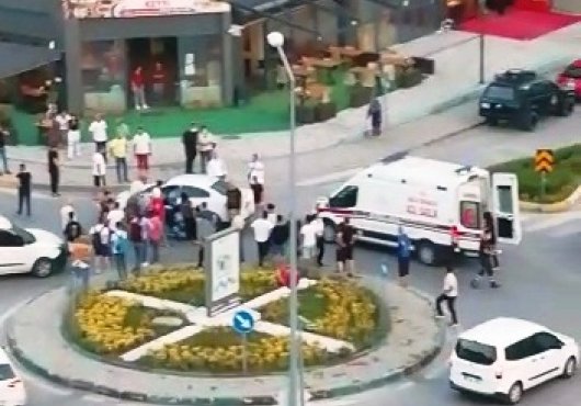 SİTEDE KANLI TARTIŞMA