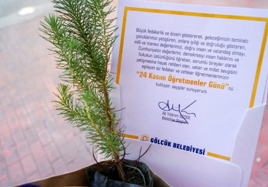 BAŞKAN SEZER'DEN EN ANLAMLI 24 KASIM HEDİYESİ