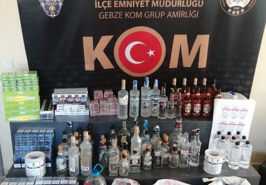 Ev ve işyerinden çıkanlar  hayrete düşürdü