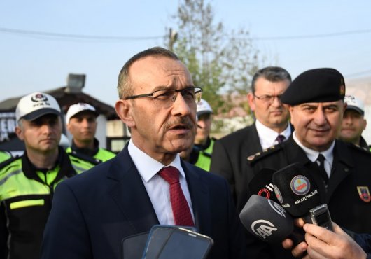 Vali Yavuz’dan sürücülere “Bayramınız Kemerli Olsun”