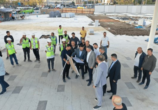 Başkan Büyükakın: Milli İrade Meydanı Göz Alıcı Bir Eser Olacak