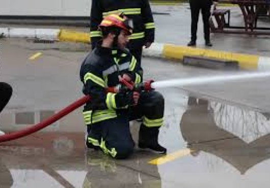 İtfaiyeci Olmak İçin Kıyasıya Yarıştılar