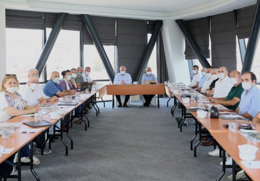 BAŞKAN AYGÜN, MUHTARLARLA BİRARAYA GELDİ