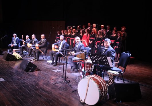BÜYÜKŞEHİR THM KORUSU'NDAN TÜRK ZİYAFETİ