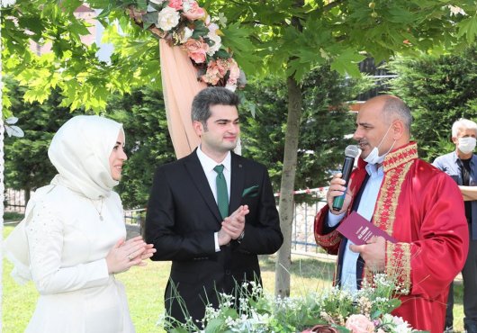 KÖRFEZ'DE 2020'DE858 ÇİFT  EVET DEDİ