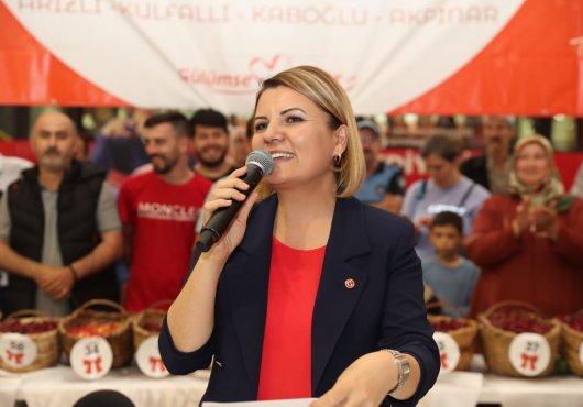 İzmitliler Kiraz Şenliğinde buluştu  Hürriyet: Ülkemizi tarım kurtaracak